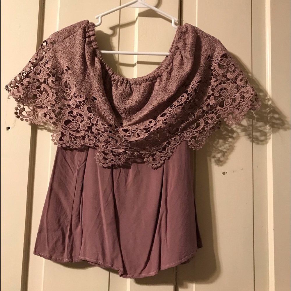 Cute off the shoulder top